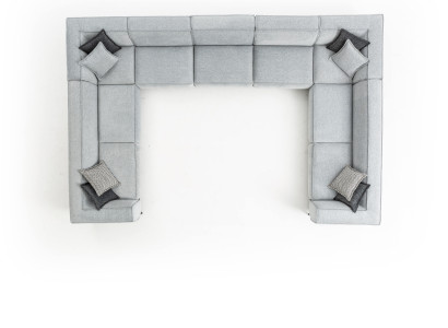 Sofas U Form Polstersofa Modern Wohnzimmer Sofa Couch Design Textil